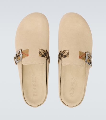 Burberry Mules Urchin en daim - Burberry - Modalova