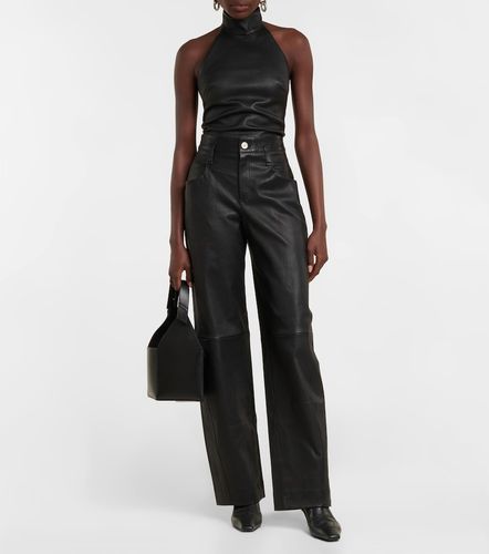 Pantalon ample Cassidy à taille haute en daim - Stouls - Modalova