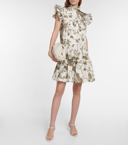 Robe Pomona imprimée en coton - Erdem - Modalova