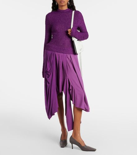 Robe midi Damage en coton - Acne Studios - Modalova