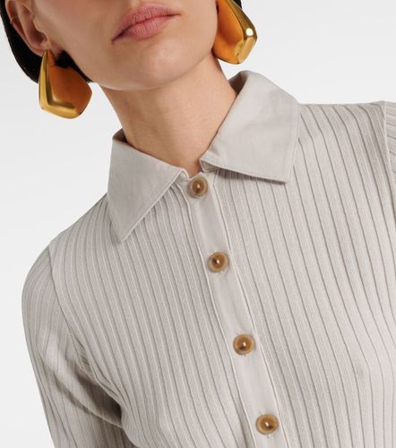 Vince Robe polo en coton mélangé - Vince - Modalova