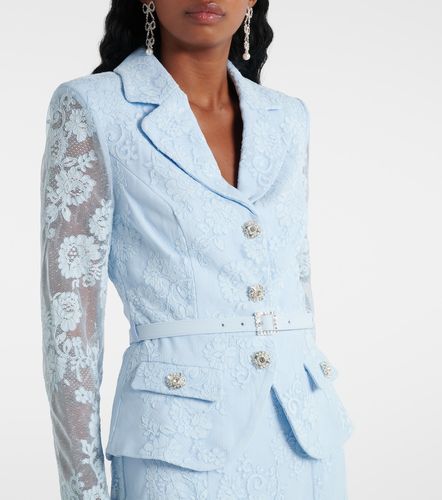 Self-Portrait Robe midi en dentelle - Self-Portrait - Modalova