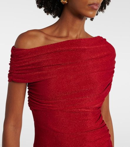 Robe Agustin en lamé - Diane von Furstenberg - Modalova