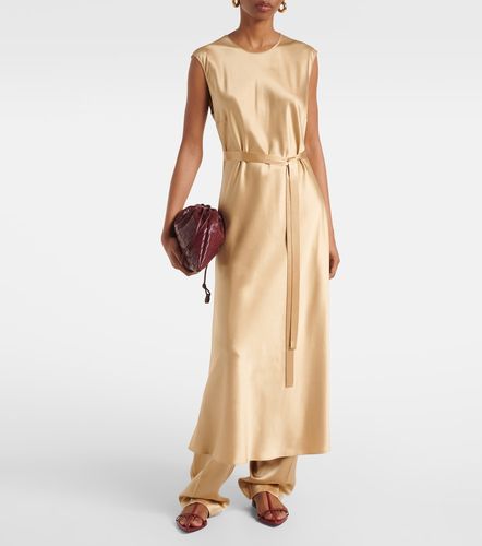 Robe midi Garnier en satin de soie - Joseph - Modalova