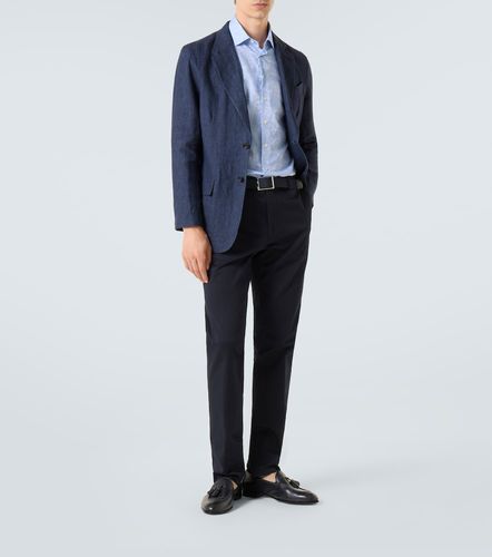 Chemise en jacquard de coton à fleurs - Etro - Modalova