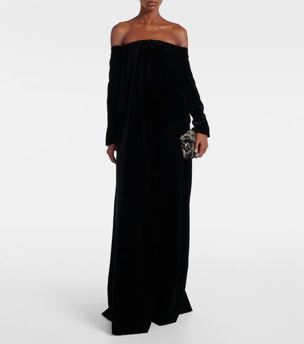 Robe longue en velours de coton - Max Mara - Modalova