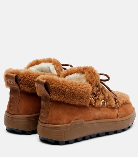 Bottines Chamonix en daim et shearling - Bogner - Modalova