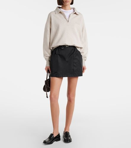 Mini-jupe à ceinture en Re-Nylon - Prada - Modalova