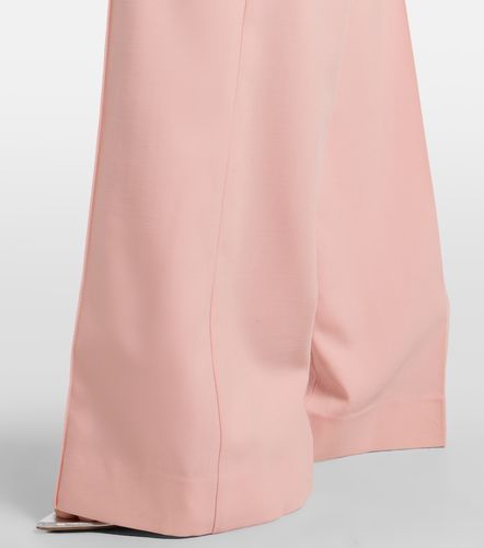 Pantalon ample en laine mélangée - Costarellos - Modalova