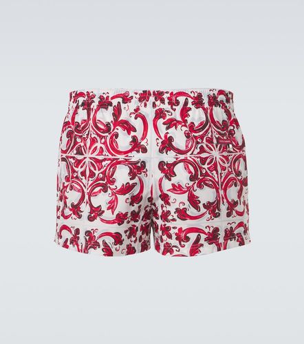 Short de bain Majolica - Dolce&Gabbana - Modalova
