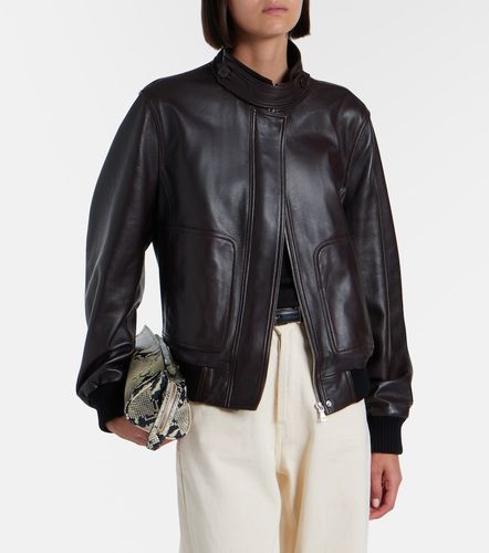 Nour Hammour Veste Rios en cuir - Nour Hammour - Modalova