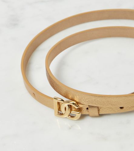 Dolce&Gabbana Ceinture DG en cuir - Dolce&Gabbana - Modalova