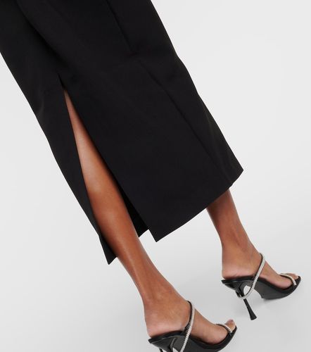Robe midi bustier en crêpe - Roland Mouret - Modalova