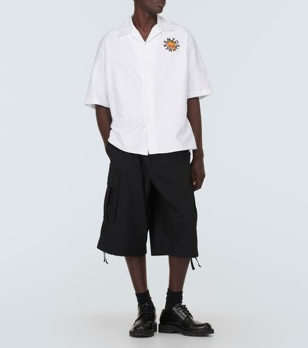 Kenzo Short cargo en laine vierge - Kenzo - Modalova