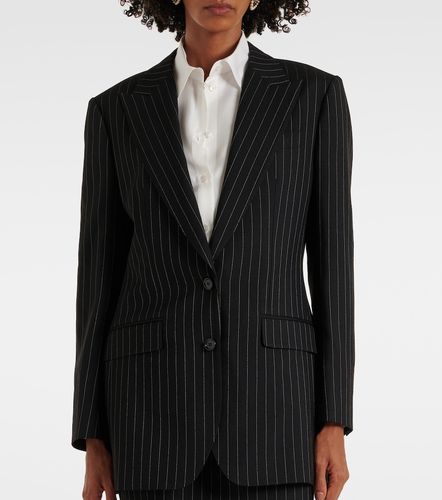 Dolce&Gabbana Blazer rayé en laine - Dolce&Gabbana - Modalova