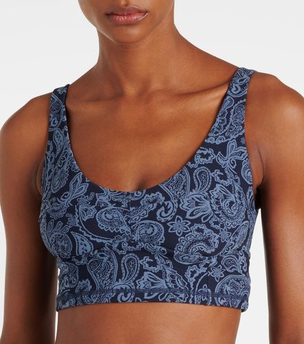 Brassière de sport Peached Jade à motif cachemire - The Upside - Modalova