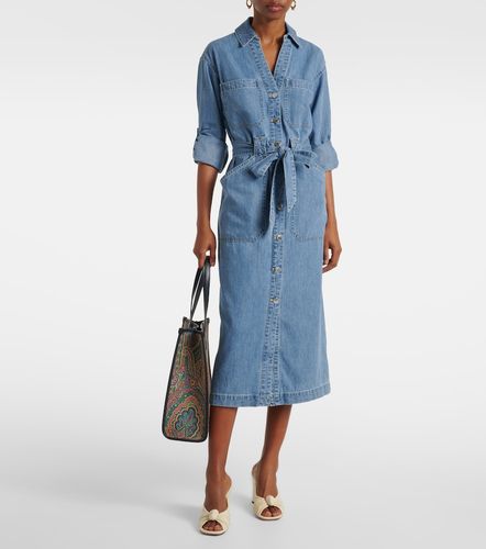 Robe chemise Evelyn en jean - Veronica Beard - Modalova