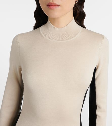 Robe longue en maille de laine et soie - Joseph - Modalova