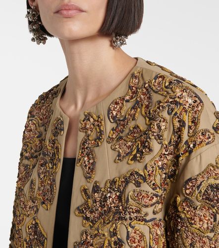Veste en coton à sequins - Dries Van Noten - Modalova