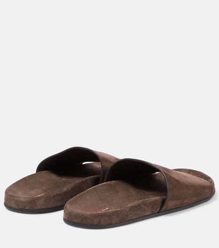 The Row Mules Hugh en daim - The Row - Modalova