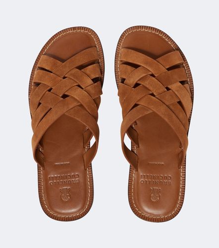 Brunello Cucinelli Mules en daim - Brunello Cucinelli - Modalova