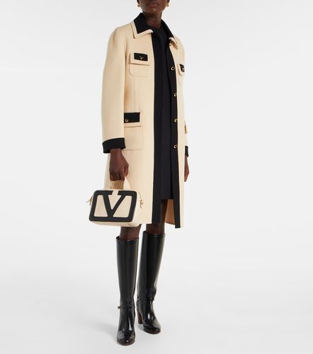 Manteau en laine et cachemire - Valentino - Modalova