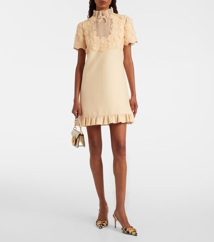 Robe brodée en Crêpe Couture - Valentino - Modalova
