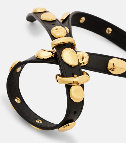Ceinture Vaal en cuir à ornements - Amanu - Modalova