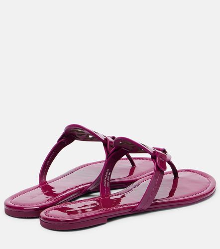 Tongs Miller en cuir verni - Tory Burch - Modalova