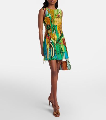 Alémais Robe Mokshini en lin mélangé à perles fantaisie - Alemais - Modalova