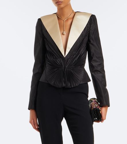 Blazer en taffetas de soie - Valentino - Modalova