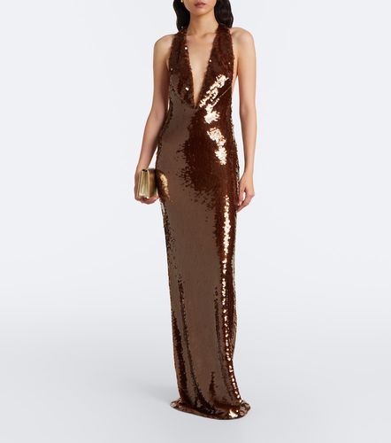 Robe longue Olympia à sequins - The New Arrivals Ilkyaz Ozel - Modalova