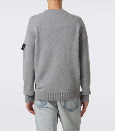 Pull Compass en laine mélangée - Stone Island - Modalova