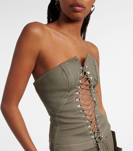 Dion Lee Top corset en coton - Dion Lee - Modalova