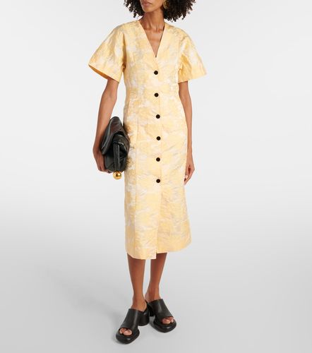 Ganni Robe chemise à fleurs - Ganni - Modalova