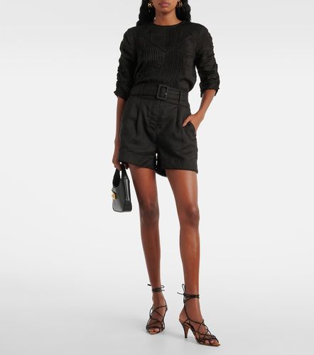 Short taille haute Hobbes en ramie - Veronica Beard - Modalova