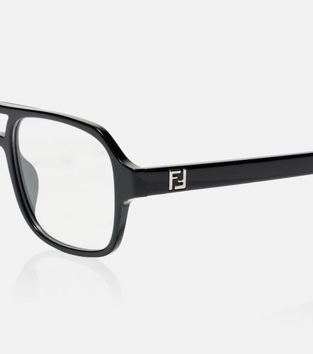Fendi Lunettes FF Squared aviateur - Fendi - Modalova