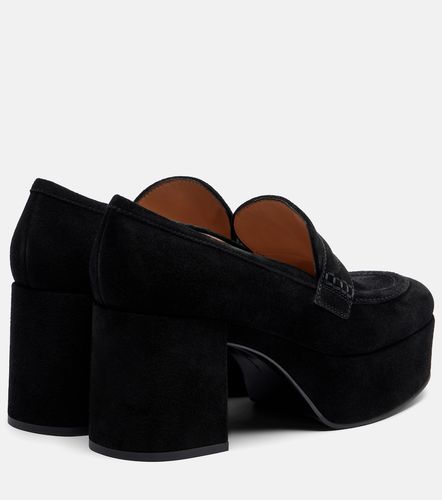 Escarpins à plateau Jenna en daim - Gianvito Rossi - Modalova