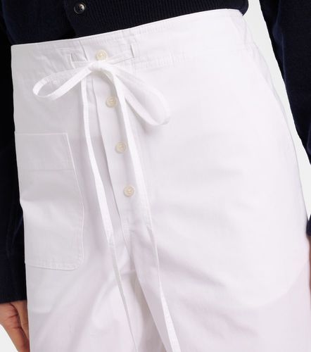 Pantalon tapered en coton - Victoria Beckham - Modalova