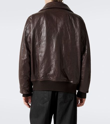 Veste blouson Dracuflight en cuir - Rick Owens - Modalova
