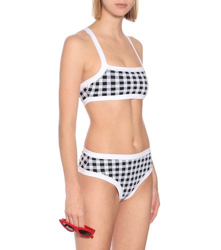 Culotte de bikini La Plage en jacquard à carreaux - Tropic of C - Modalova