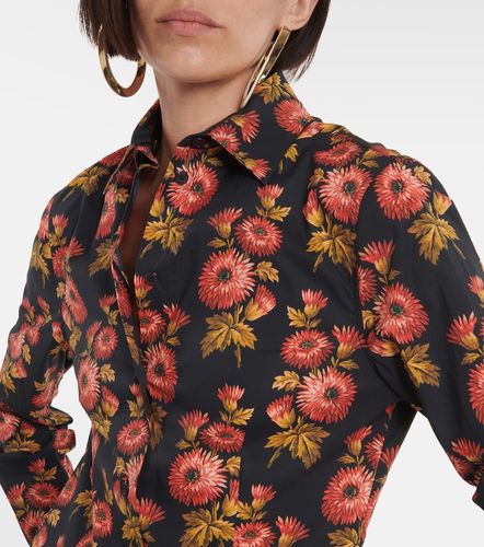 Chemise en coton mélangé à fleurs - Etro - Modalova