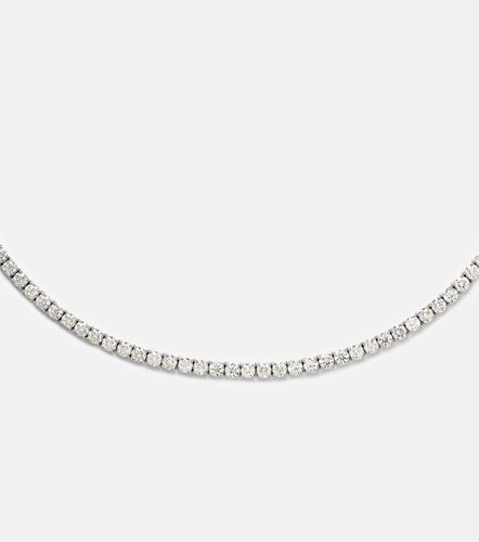 Choker Hepburn en or blanc 18 ct et diamants - Anita Ko - Modalova