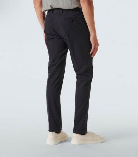 Pantalon chino en coton mélangé - Zegna - Modalova