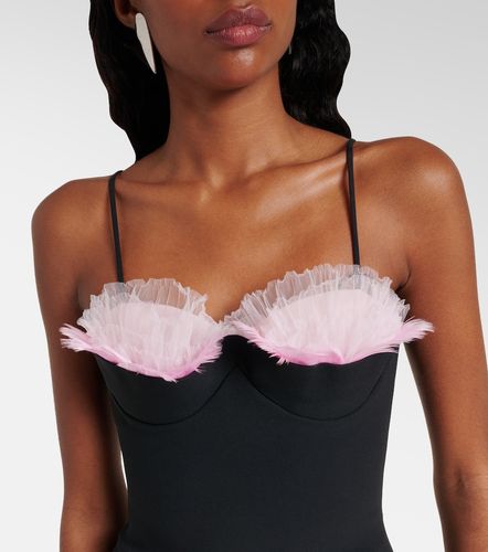 David Koma Robe à plumes - David Koma - Modalova