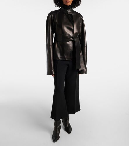 Khaite Veste Edith en cuir - Khaite - Modalova