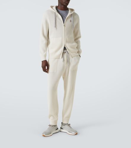 Pantalon de survêtement en cachemire mélangé - Brunello Cucinelli - Modalova