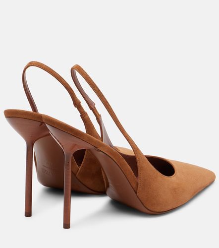 Escarpins slingback Lidia 105 en daim - Paris Texas - Modalova