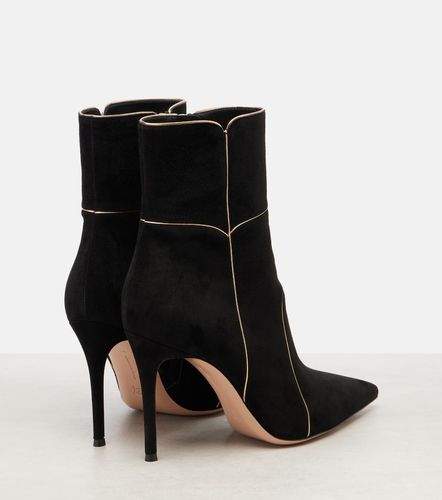 Gianvito Rossi Bottines 95 en daim - Gianvito Rossi - Modalova