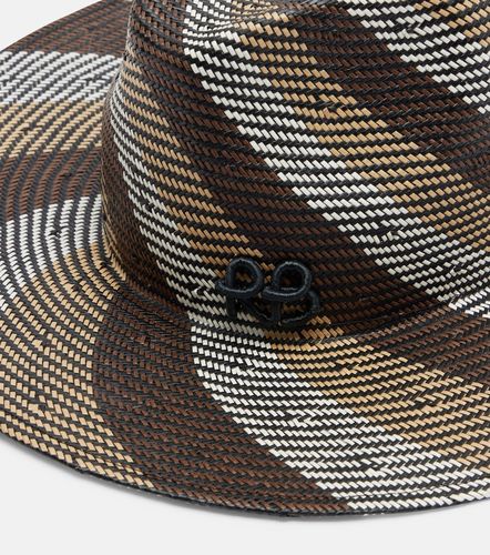 Fedora en paille rayé - Ruslan Baginskiy - Modalova